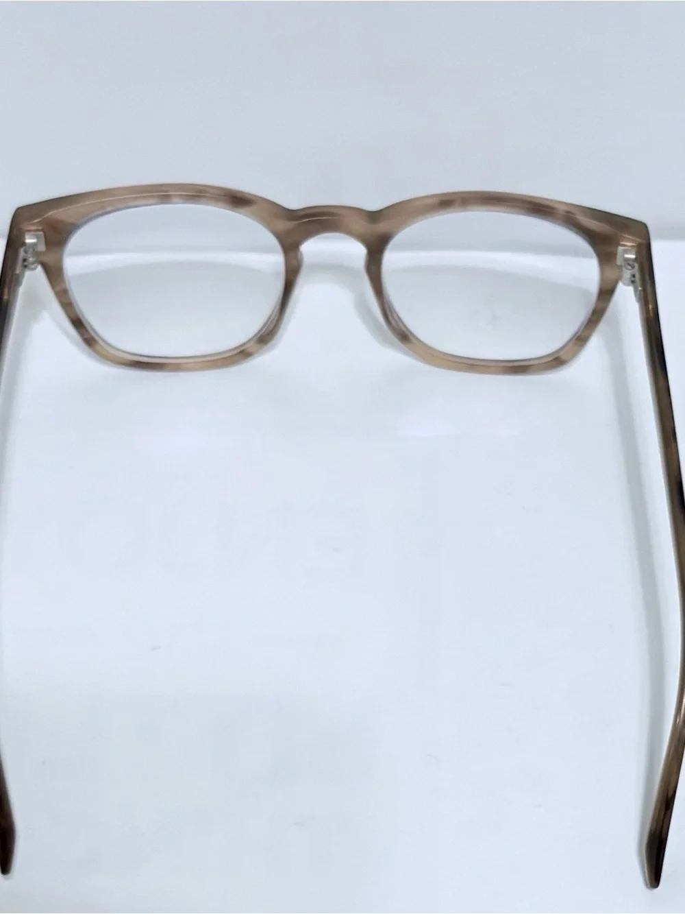 Warby Parker Women's Taupe Translucent Glasses & Case
